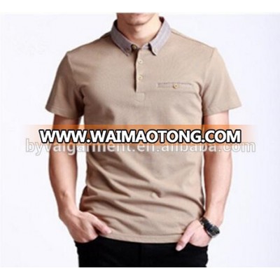 china wholesale cheap pique polo shirt for men china wholesale pima cotton exquisite polo shirt made in china